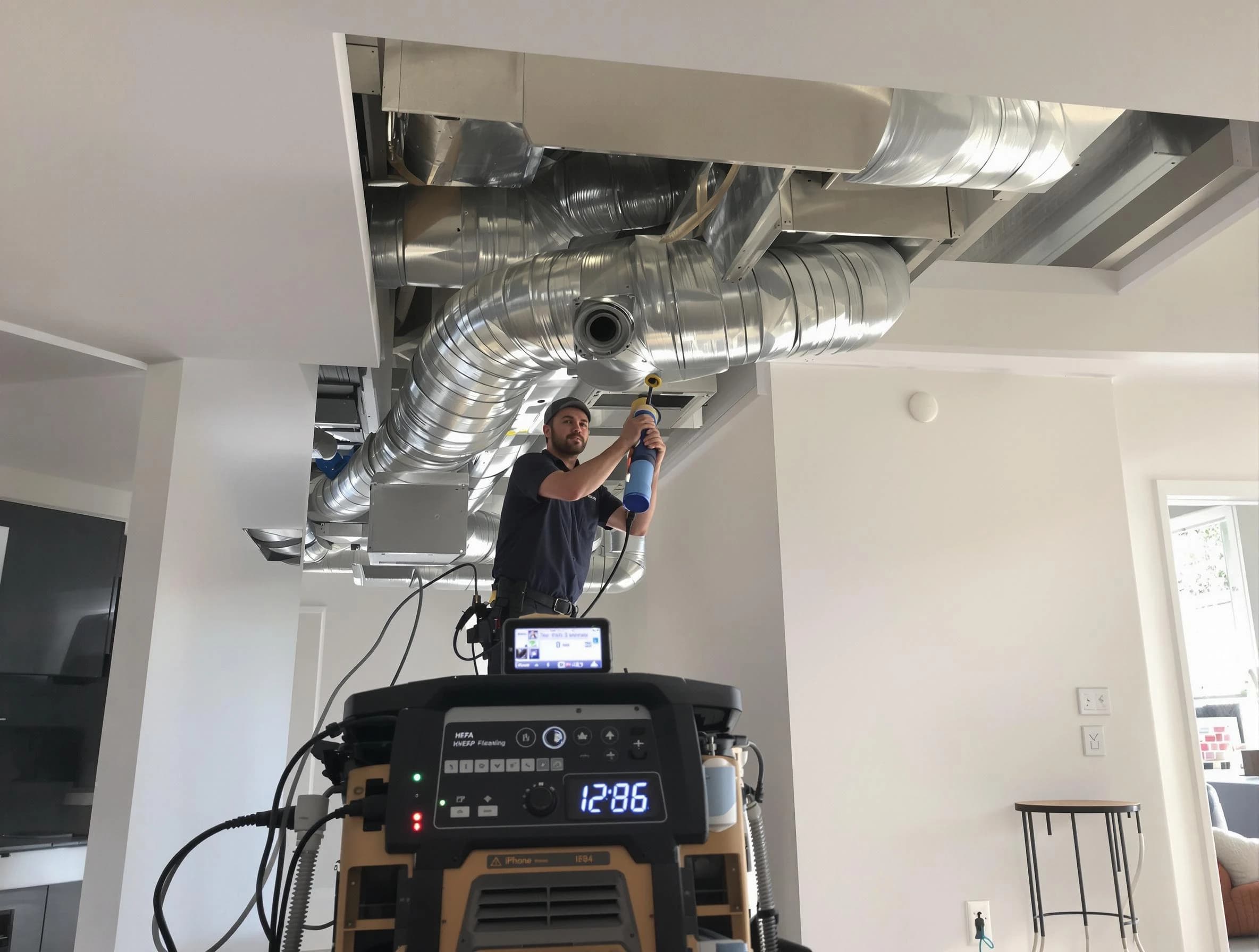 Advanced pure air duct cleaning by Buford Air Duct Cleaning in Buford
